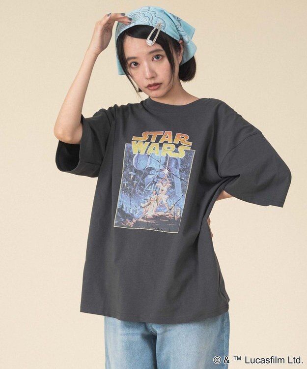 WEGO 【新柄追加/STARWARS/ユニセックス着用ITEM/SMLサイズ展開】STAR　WARS/グラフィックT（S） 柄2