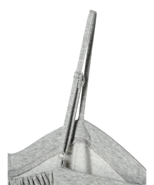 earth music&ecology スウェットキャミワンピース Gray Mixture