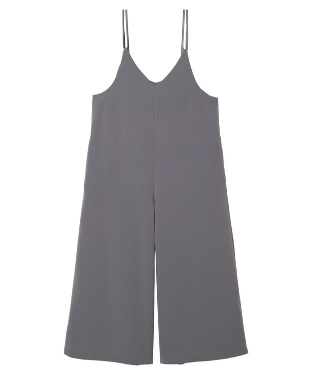 earth music&ecology リボンコンビネゾン Gray