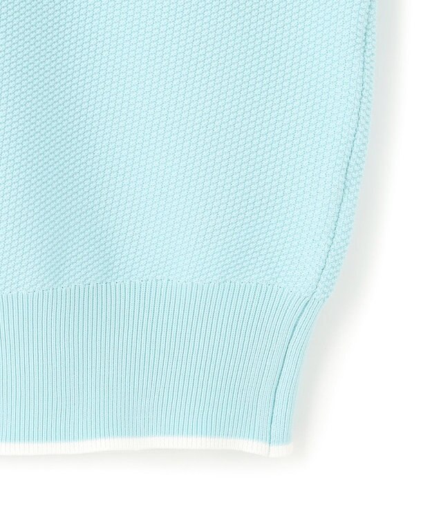 J.PRESS MEN 【WEB・一部店舗限定】クルーネックカノコ ニット サックスブルー系