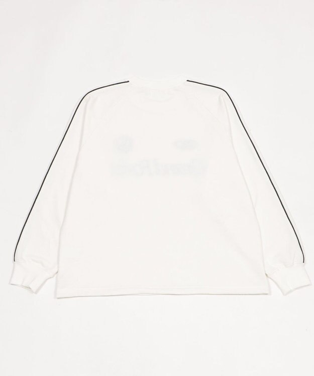 WEGO 【ユニセックス着用ITEM】ショートドロストラインプルオーバー ホワイト