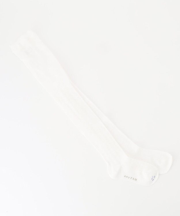 ANY KIDS 【日本製】オケージョンタイツ アイボリー系