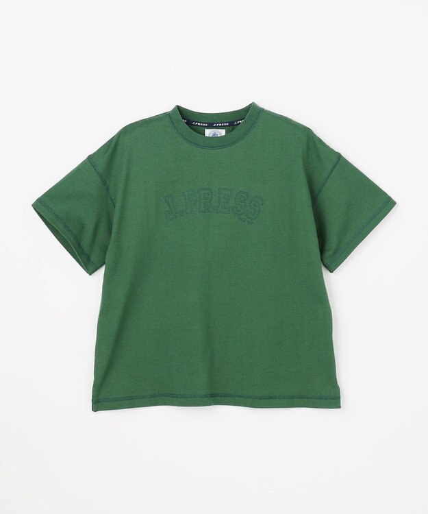J.PRESS KIDS 【140-170cm】アーチロゴビッグＴシャツ カーキ