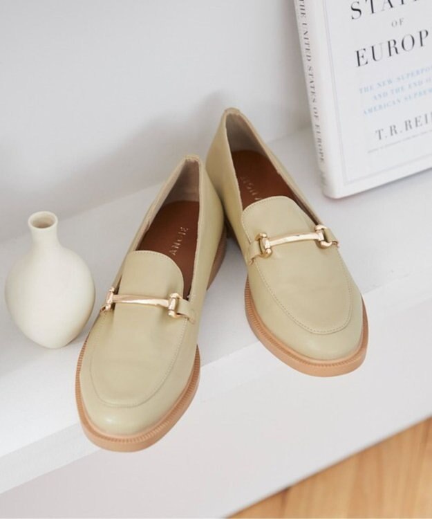 WEGO 【ANGIE VINTAGE】ビットローファー/コインローファー グリーンその他