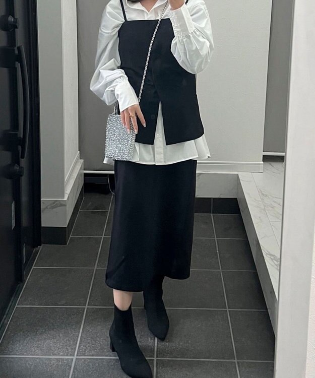 Green Parks AnriettMusee キャミビスチェ Black