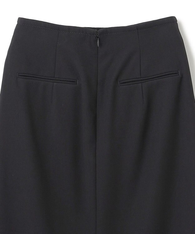 BEIGE， 【洗える】ALAINA / Iラインスカート Black