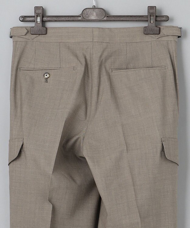 GOTAIRIKU ウォッシャブル ドレスカーゴパンツ ベージュ系