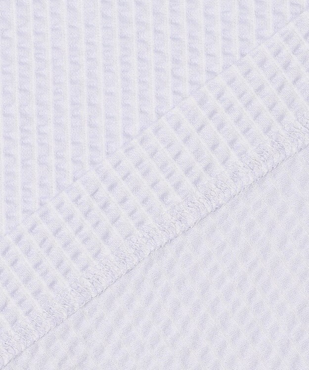 JOSEPH ABBOUD 【オーガニックコットン使用・日本製】JOEコットンサッカークルーネック Tシャツ ライラック系