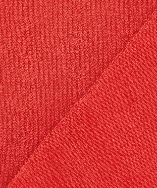 23区 L 【R(アール)】アイスニット 襟付きデザイン トップス オレンジ系