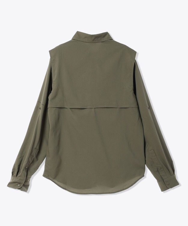 Columbia Columbia/ シルバーリッジユーティリティIIロングスリーブシャツ /コロンビア Stone Green
