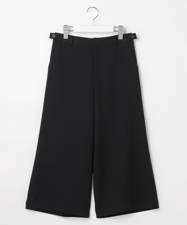 J.PRESS LADIES 【WEB限定カラーあり】ツムギートflannel クロップド パンツ 【WEB限定】ブラック系