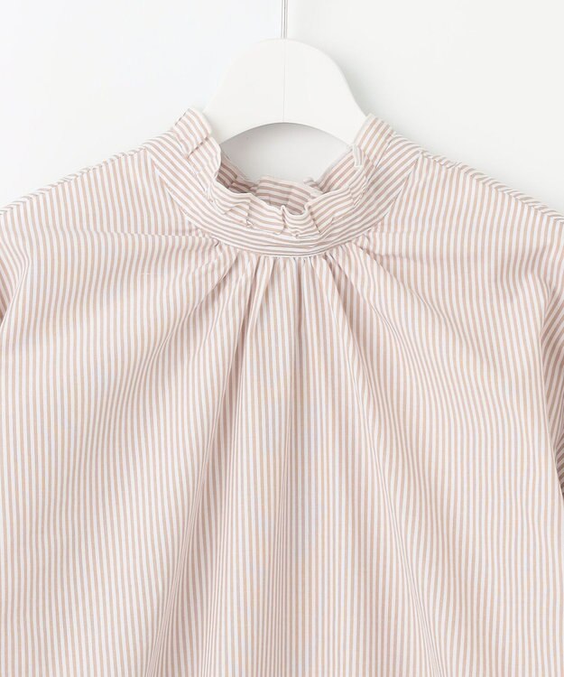 Feroux 【2WAY】キャンディースリーブ ブラウス ベージュ系