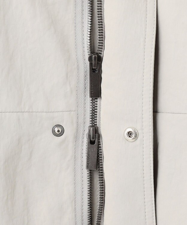 JOSEPH HOMME ナイロンスナバック　フードコート アイボリー系