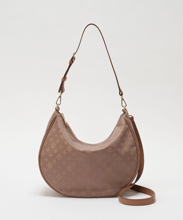 russet ナイロンジャガード2WAYショルダーバッグ(CE-1620) Mocha