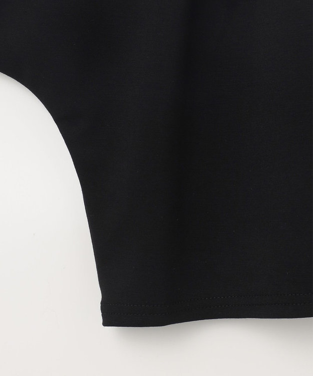 GRACE CONTINENTAL タックショートトップ ブラック