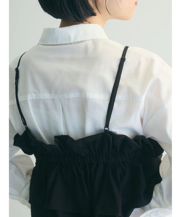 Green Parks armonia.ビスチェセットシャツチュニック Black