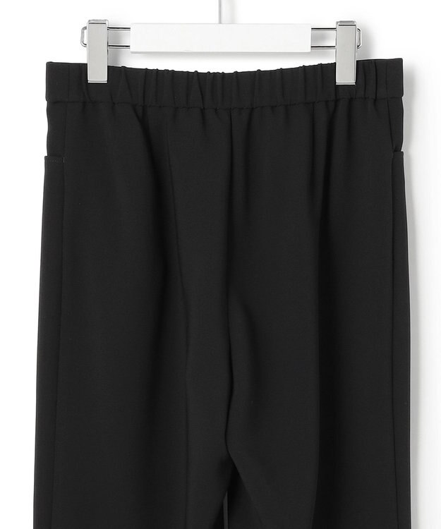 23区 L ストレッチダブルクロス フレアパンツ ブラック系