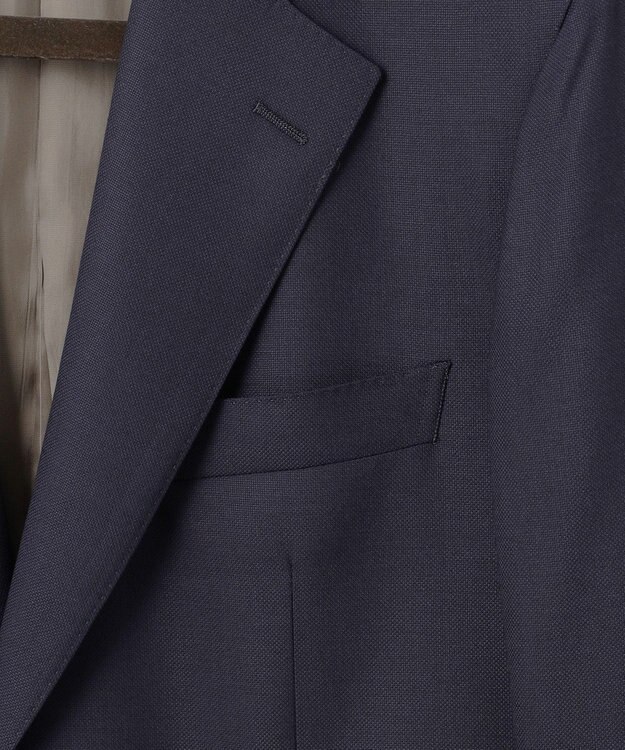 GOTAIRIKU 【ほぼ通年仕様/定番】Super130’S オリジナル ホップサックブレザー(24年秋冬モデル) ネイビー系