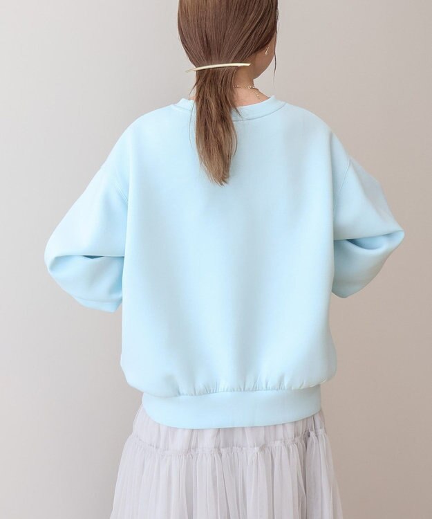 AMERICAN HOLIC タックスリーブポンチプルオーバー Sax