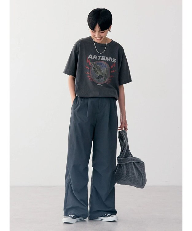 AMERICAN HOLIC ＡＲＴＥＭＩＳプリントＴシャツ Charcoal Gray