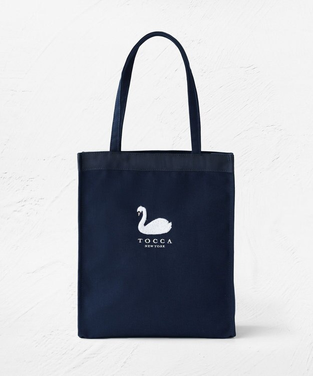 TOCCA PUFFY ICON SUBBAG サブバッグ【星風まどかさん着用】 ネイビー×スワン