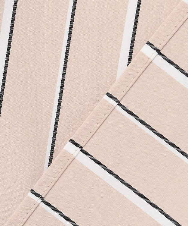 自由区 【XSサイズ～/洗える】SOMELOSシャーティング プルオーバーブラウス ベージュ系1