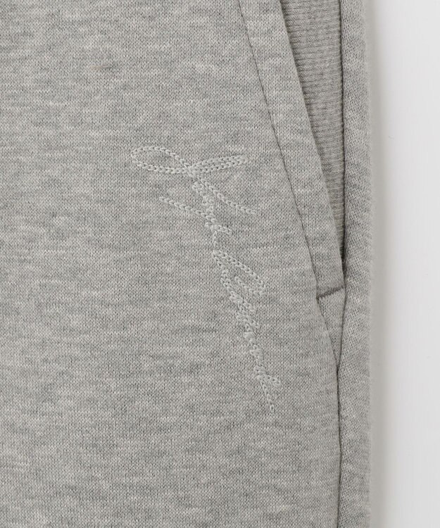 JOSEPH ABBOUD MOUNTAIN 【SPACE／UNISEX】コンパクトコットン裏毛 スウェットパンツ ライトグレー系