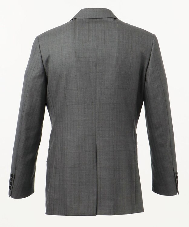 J.PRESS MEN 【ESSENTIAL CLOTHING】ヘリンボーンオーバーペーン スーツ グレー系4
