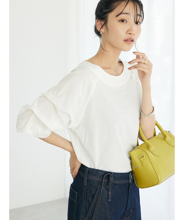 CRAFT STANDARD BOUTIQUE ホイップスリーブプルオーバー Off White