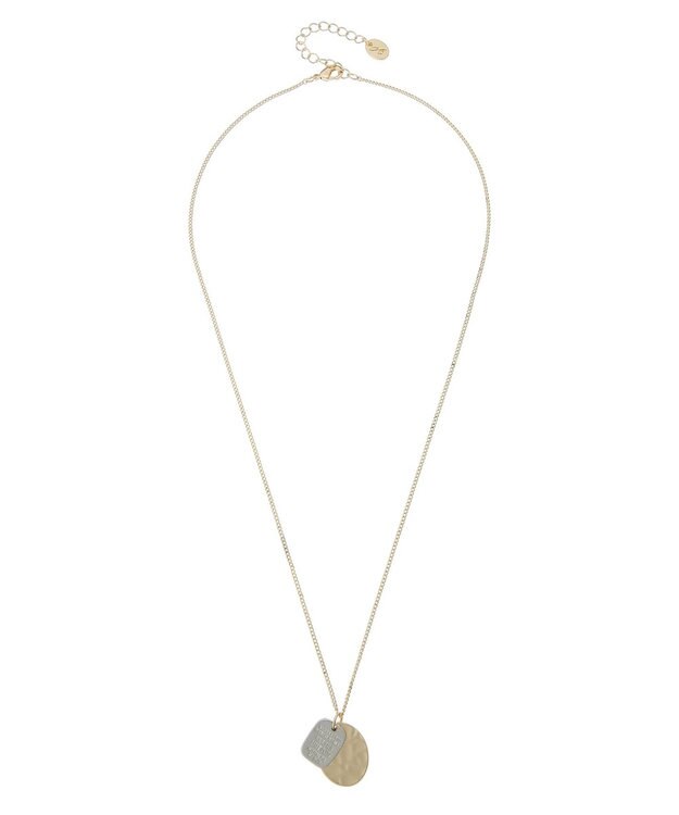 AMERICAN HOLIC メッセージコンビメタルネックレス Gold