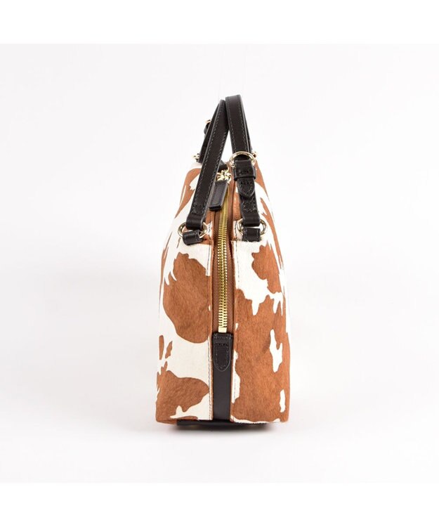 LA BAGAGERIE カウヘアーミニバッグ カウ