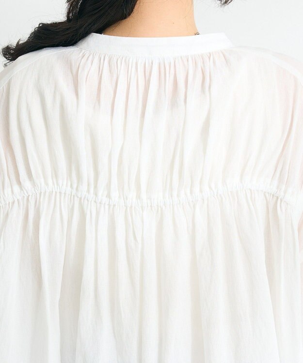 CRAFT STANDARD BOUTIQUE ヴィンテージボイルシャーリングチュニック White