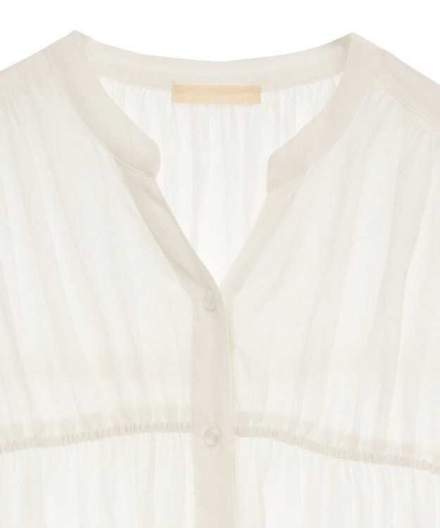 CRAFT STANDARD BOUTIQUE ヴィンテージボイルシャーリングチュニック White