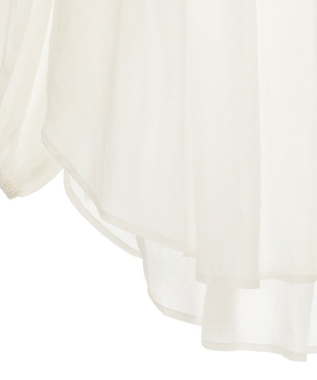 CRAFT STANDARD BOUTIQUE ヴィンテージボイルシャーリングチュニック White