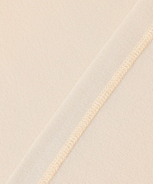 自由区 【洗える】ビンテージパールタートルネック カットソー ベージュ系