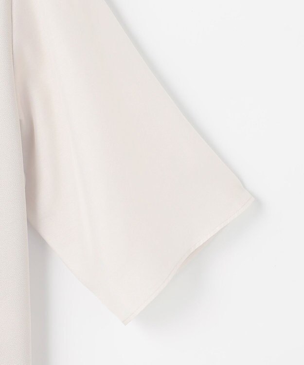 自由区 ストレッチアムンゼン Tブラウス ベージュ