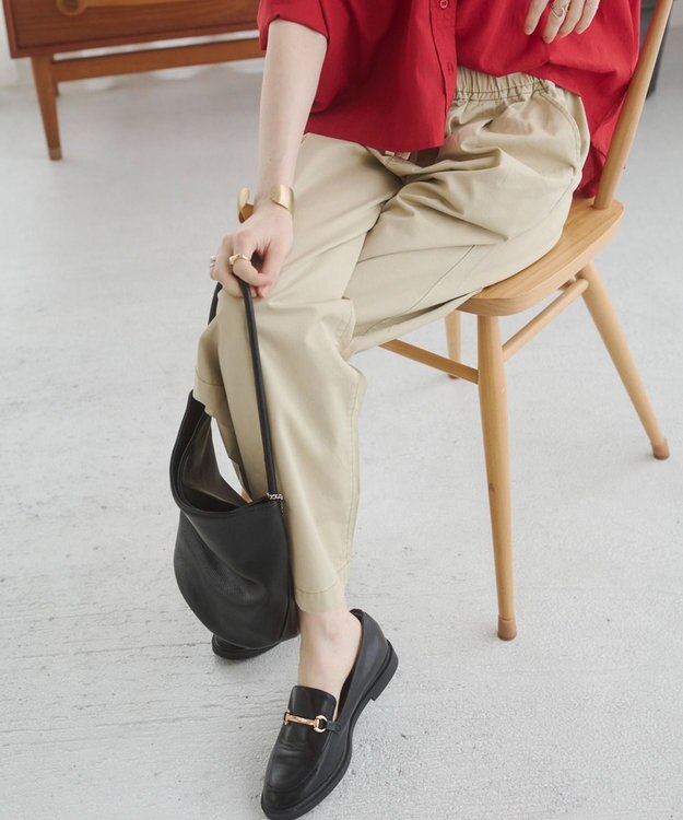 WEGO 【ANGIE VINTAGE】ツイルイージーパンツ ライトベージュ