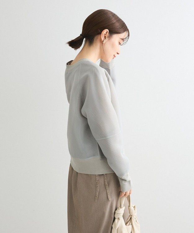 Green Parks シアーダンボールブルゾン Light Gray