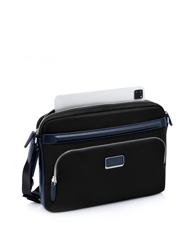 TUMI JARVIS イースト・ウエスト・クロスボディ ブラック/ネイビー