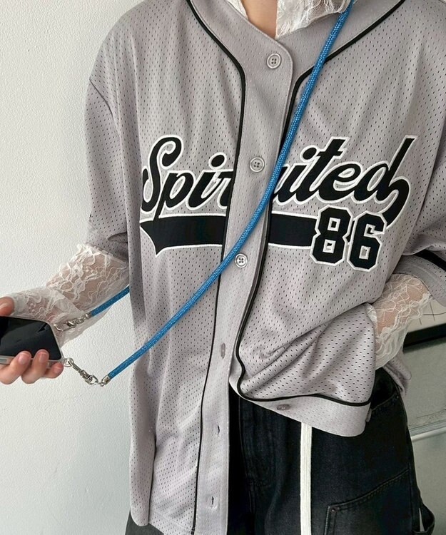 WEGO ビジューストラップ ブルー