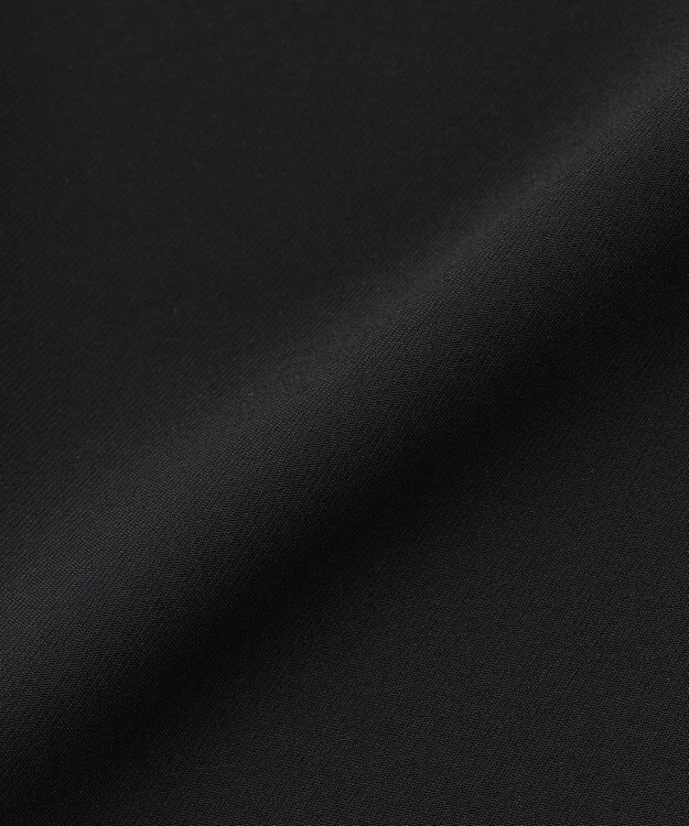 23区 L ストレッチダブルクロス フレアパンツ ブラック系