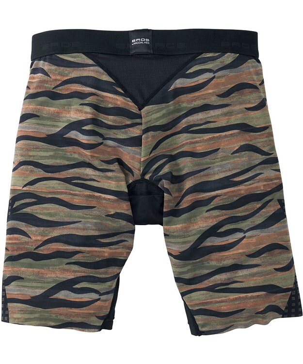 WACOAL MEN ボクサーパンツ【CROSSWALKER】はいて歩いてカロリー消費アップをめざそう！ムレ軽減設計 前開き スパッツ ロング丈 GX6007 /ブロス バイ ワコールメン シナモンブラウン