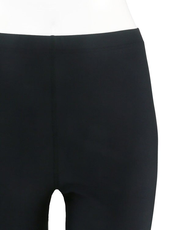 San-ai Resort（三愛水着楽園） 水陸両用　レギンス　抗菌防臭　UPF50＋　M・L・LL　【Reir（レイール）】 ブラック