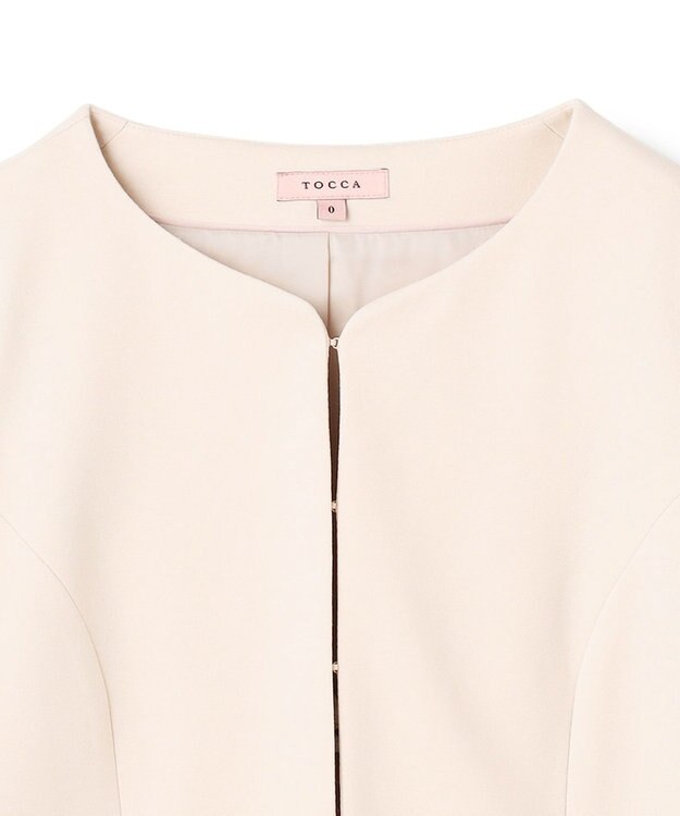 TOCCA 【洗える】LUCE ジャケット ベージュ系