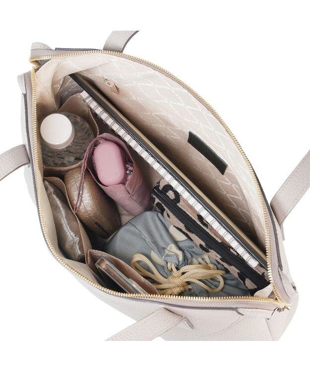 PELLE BORSA A4トート  Reinette レネット 4788 グレージュ