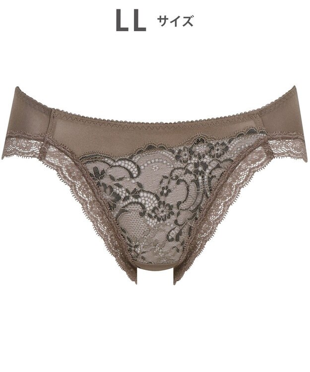 WACOAL ショーツ 【重力に負けないバストケアBra】 はきこみ丈あさめ はきごこちがよい BRA184とペア レディース PRA184 /ワコール シナモンブラウン