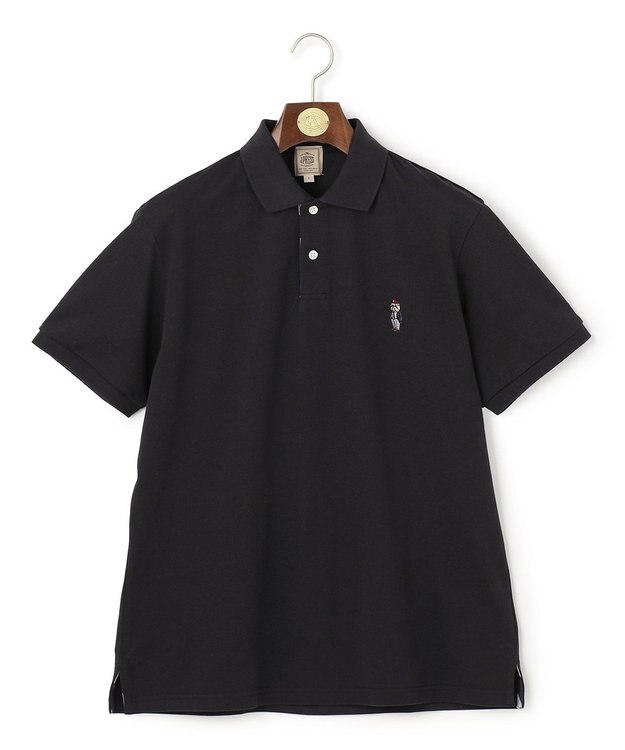 J.PRESS MEN 新デザイン【BULLDOG BOY / 8色展開】カノコレジメン ポロシャツ ブラック系