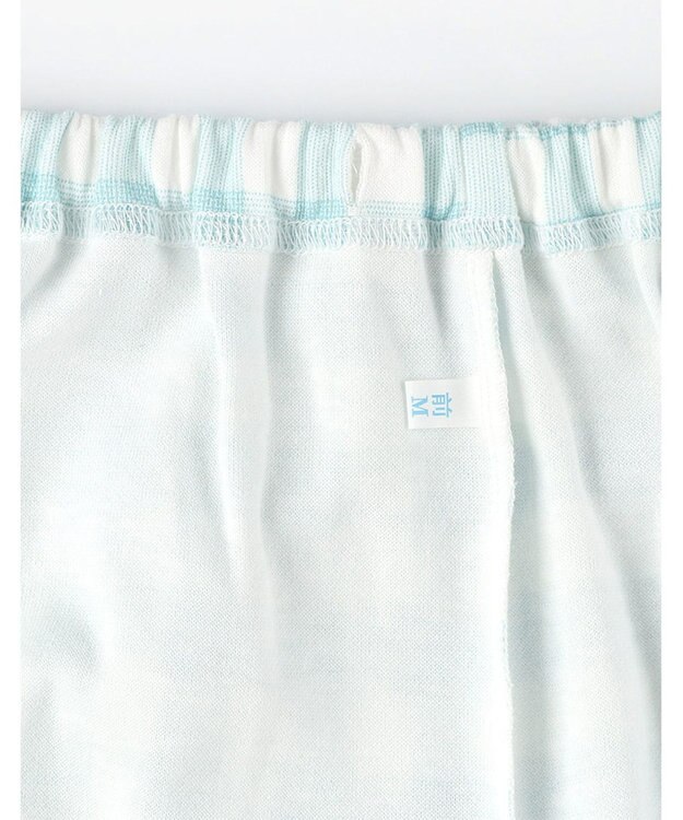 Wing パジャマ 長袖 長ズボン 綿混(本体) あったか レディース EP6017 ウイング／ワコール サックス