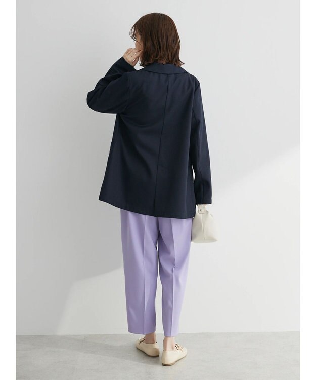 Green Parks アンクル丈／選べる美脚みえパンツ Lavender