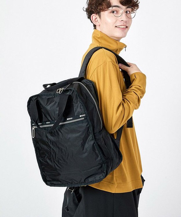 LeSportsac CR URBAN BACKPACK/ブラックC ブラックC